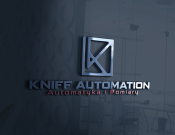 Projekt graficzny, nazwa firmy, tworzenie logo firm Nowe logo dla firmy KNIFF AUTOMATION - radofreshdesign