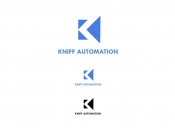 Projekt graficzny, nazwa firmy, tworzenie logo firm Nowe logo dla firmy KNIFF AUTOMATION - makkena