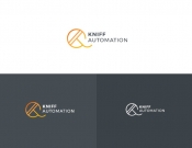 Projekt graficzny, nazwa firmy, tworzenie logo firm Nowe logo dla firmy KNIFF AUTOMATION - mtrs