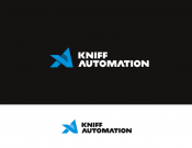 Projekt graficzny, nazwa firmy, tworzenie logo firm Nowe logo dla firmy KNIFF AUTOMATION - kruszynka
