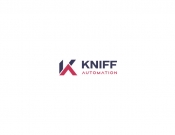 Projekt graficzny, nazwa firmy, tworzenie logo firm Nowe logo dla firmy KNIFF AUTOMATION - blanko