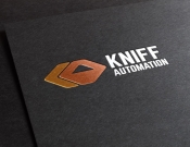 Projekt graficzny, nazwa firmy, tworzenie logo firm Nowe logo dla firmy KNIFF AUTOMATION - romish