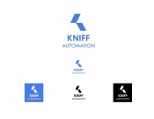 Projekt graficzny, nazwa firmy, tworzenie logo firm Nowe logo dla firmy KNIFF AUTOMATION - makkena