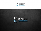 Projekt graficzny, nazwa firmy, tworzenie logo firm Nowe logo dla firmy KNIFF AUTOMATION - JEDNOSTKA  KREATYWNA