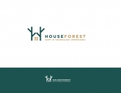 Projekt graficzny, nazwa firmy, tworzenie logo firm  House ForRest - logo firmy  - matuta1