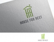 Projekt graficzny, nazwa firmy, tworzenie logo firm  House ForRest - logo firmy  - stone
