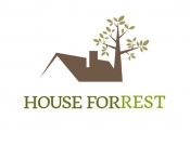 Projekt graficzny, nazwa firmy, tworzenie logo firm  House ForRest - logo firmy  - Mamusia