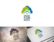 Projekt graficzny, nazwa firmy, tworzenie logo firm  House ForRest - logo firmy  - texter