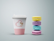 Projekt graficzny, nazwa firmy, tworzenie logo firm Logo dla kawiarnio - lodziarni - gabrielagolab