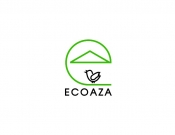 Projekt graficzny, nazwa firmy, tworzenie logo firm nowe logo dla firmy ECOaza - noon