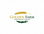 Projekt graficzny, nazwa firmy, tworzenie logo firm Logo dla firmy Golden Farm  - TurkusArt