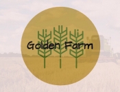 Projekt graficzny, nazwa firmy, tworzenie logo firm Logo dla firmy Golden Farm  - Mamusia