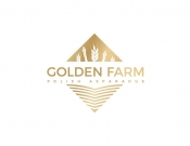 Projekt graficzny, nazwa firmy, tworzenie logo firm Logo dla firmy Golden Farm  - MMgraf
