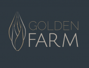 Projekt graficzny, nazwa firmy, tworzenie logo firm Logo dla firmy Golden Farm  - wizoko