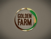 Projekt graficzny, nazwa firmy, tworzenie logo firm Logo dla firmy Golden Farm  - Blanker