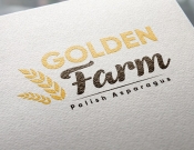 Projekt graficzny, nazwa firmy, tworzenie logo firm Logo dla firmy Golden Farm  - prażyna