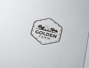 Projekt graficzny, nazwa firmy, tworzenie logo firm Logo dla firmy Golden Farm  - Butryk