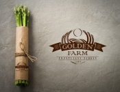 Projekt graficzny, nazwa firmy, tworzenie logo firm Logo dla firmy Golden Farm  - Blanker