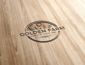 Projekt graficzny, nazwa firmy, tworzenie logo firm Logo dla firmy Golden Farm  - MMgraf