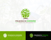 Projekt graficzny, nazwa firmy, tworzenie logo firm Logo - Pielęgnacja ogrodów - myConcepT