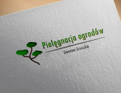 Projekt graficzny, nazwa firmy, tworzenie logo firm Logo - Pielęgnacja ogrodów - libnerek