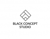 Projekt graficzny, nazwa firmy, tworzenie logo firm Logo - Black Concept Studio - qlic92