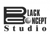 Projekt graficzny, nazwa firmy, tworzenie logo firm Logo - Black Concept Studio - Artur Pece