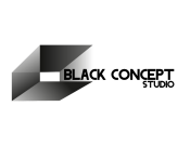 Projekt graficzny, nazwa firmy, tworzenie logo firm Logo - Black Concept Studio - alkoval