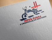 Projekt graficzny, nazwa firmy, tworzenie logo firm Logo akcji - Z Ewangelią na motorze - libnerek