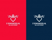 Projekt graficzny, nazwa firmy, tworzenie logo firm Logo akcji - Z Ewangelią na motorze - ADesigne