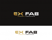 Projekt graficzny, nazwa firmy, tworzenie logo firm Logo dla firmy EX FAB - kruszynka