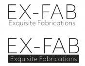 Projekt graficzny, nazwa firmy, tworzenie logo firm Logo dla firmy EX FAB - Zajust
