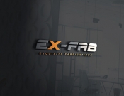 Projekt graficzny, nazwa firmy, tworzenie logo firm Logo dla firmy EX FAB - blanko
