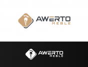 Projekt graficzny, nazwa firmy, tworzenie logo firm logo firmy AWERTO -meble - Quavol