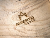 Projekt graficzny, nazwa firmy, tworzenie logo firm logo firmy AWERTO -meble - Johan