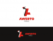 Projekt graficzny, nazwa firmy, tworzenie logo firm logo firmy AWERTO -meble - kruszynka