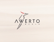 Projekt graficzny, nazwa firmy, tworzenie logo firm logo firmy AWERTO -meble - noon