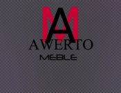 Projekt graficzny, nazwa firmy, tworzenie logo firm logo firmy AWERTO -meble - Dorcia
