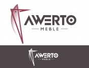 Projekt graficzny, nazwa firmy, tworzenie logo firm logo firmy AWERTO -meble - timur