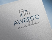 Projekt graficzny, nazwa firmy, tworzenie logo firm logo firmy AWERTO -meble - jaczyk
