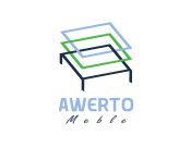 Projekt graficzny, nazwa firmy, tworzenie logo firm logo firmy AWERTO -meble - alkoval