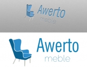 Projekt graficzny, nazwa firmy, tworzenie logo firm logo firmy AWERTO -meble - LucasET