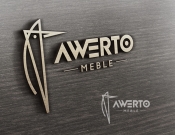 Projekt graficzny, nazwa firmy, tworzenie logo firm logo firmy AWERTO -meble - timur