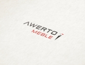 Projekt graficzny, nazwa firmy, tworzenie logo firm logo firmy AWERTO -meble - JEDNOSTKA  KREATYWNA