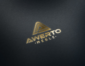 Projekt graficzny, nazwa firmy, tworzenie logo firm logo firmy AWERTO -meble - GraphicDesigner