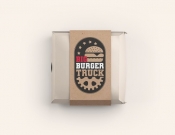 Projekt graficzny, nazwa firmy, tworzenie logo firm BIG BURGER TRUCK logo foodtrucka   - KOLIBER