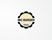 Projekt graficzny, nazwa firmy, tworzenie logo firm BIG BURGER TRUCK logo foodtrucka   - aga90