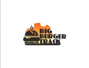 Projekt graficzny, nazwa firmy, tworzenie logo firm BIG BURGER TRUCK logo foodtrucka   - CutArt