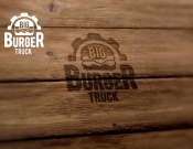 Projekt graficzny, nazwa firmy, tworzenie logo firm BIG BURGER TRUCK logo foodtrucka   - Arkadio
