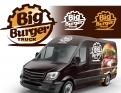 Projekt graficzny, nazwa firmy, tworzenie logo firm BIG BURGER TRUCK logo foodtrucka   - timur